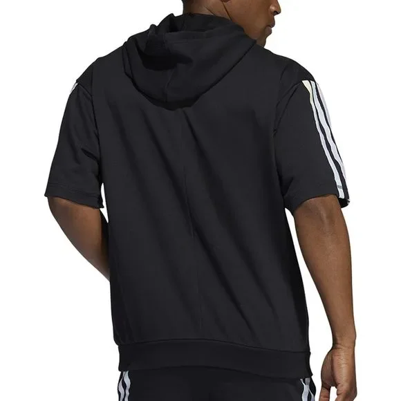 HB6757] Mens Adidas Donovan Mitchell Short Sleeve Hoodie Men